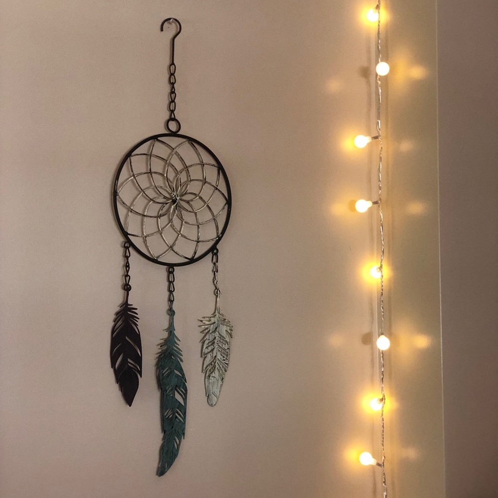 Rustic Metal DreamCatcher Wall Hanging